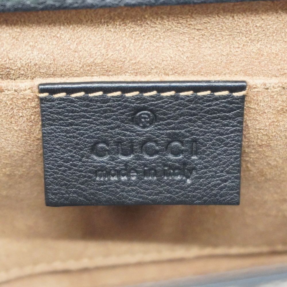 Gucci Hardware Supreme Beige Black Brown Gold GG Shoulder Bag - Picture 5 of 7